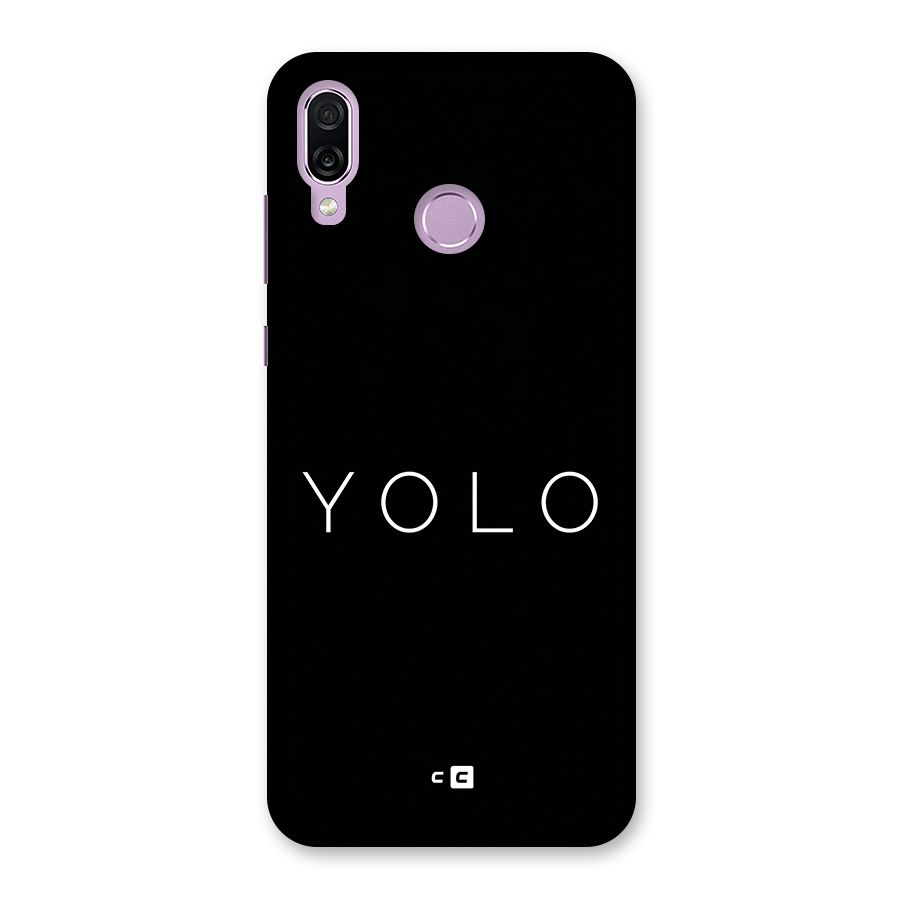 Yolo Is Truth Back Case for Honor Play