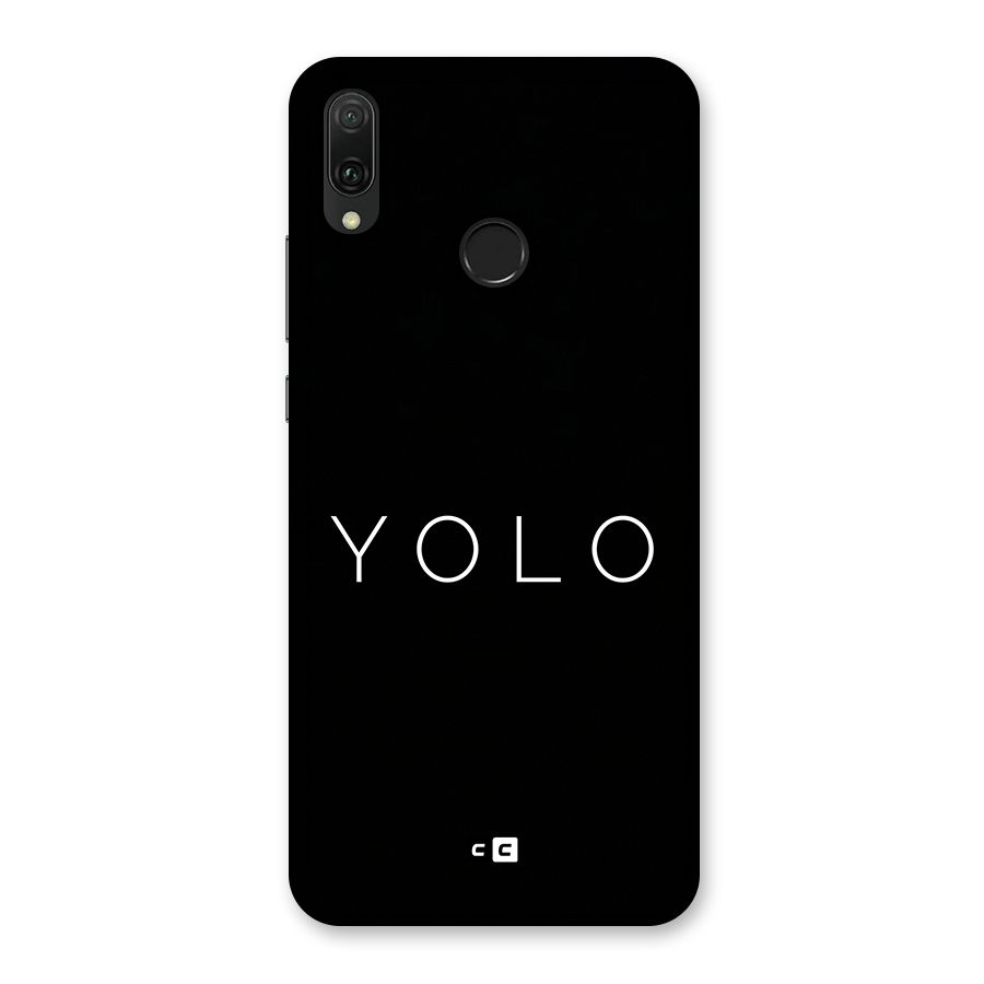 Yolo Is Truth Back Case for Huawei Y9 (2019)