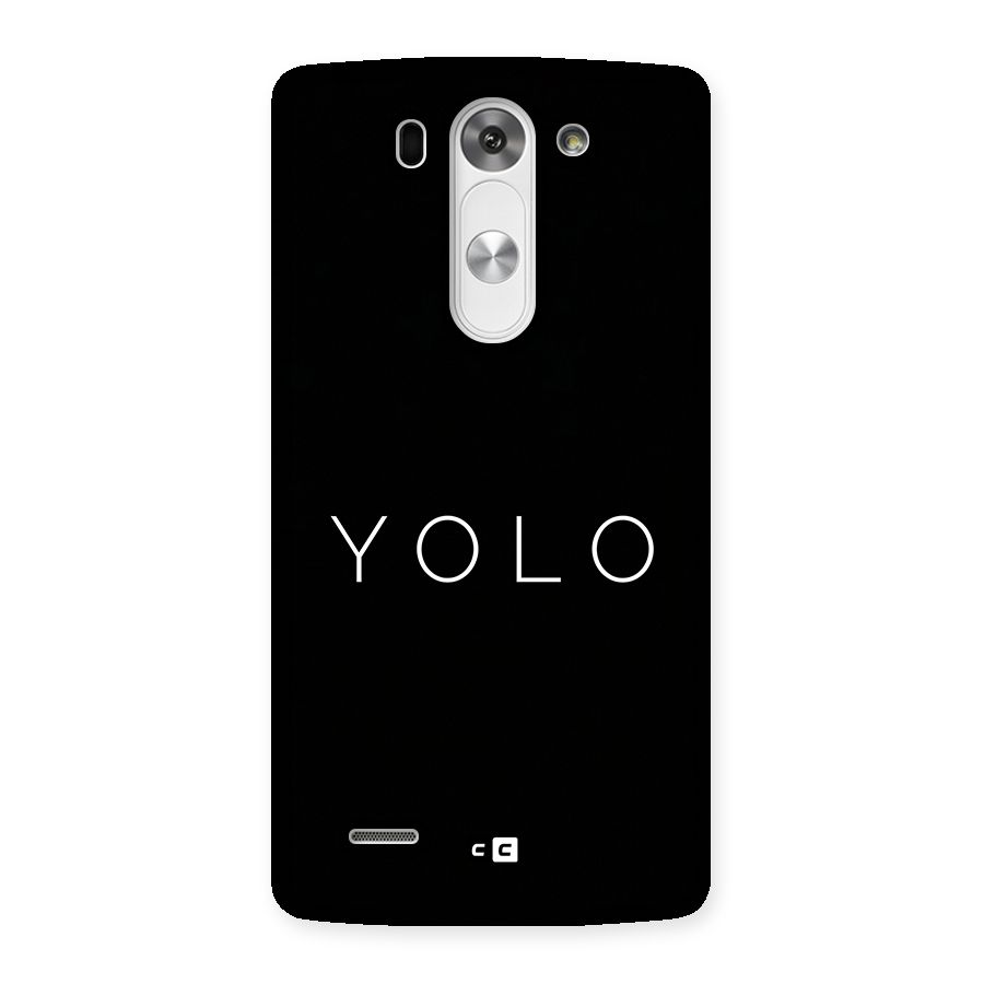 Yolo Is Truth Back Case for LG G3 Mini