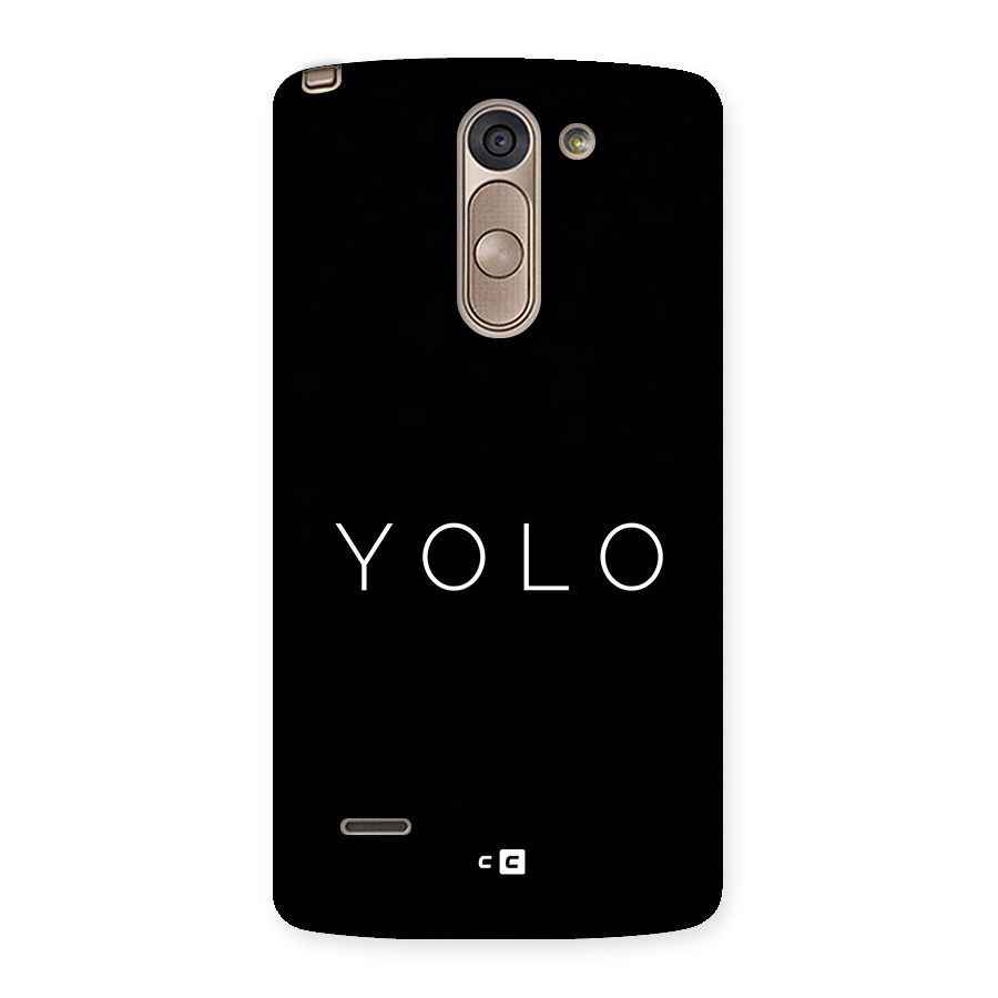 Yolo Is Truth Back Case for LG G3 Stylus