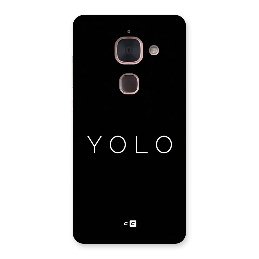 Yolo Is Truth Back Case for Le Max 2