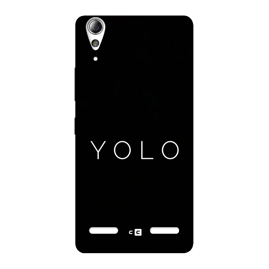 Yolo Is Truth Back Case for Lenovo A6000 Plus