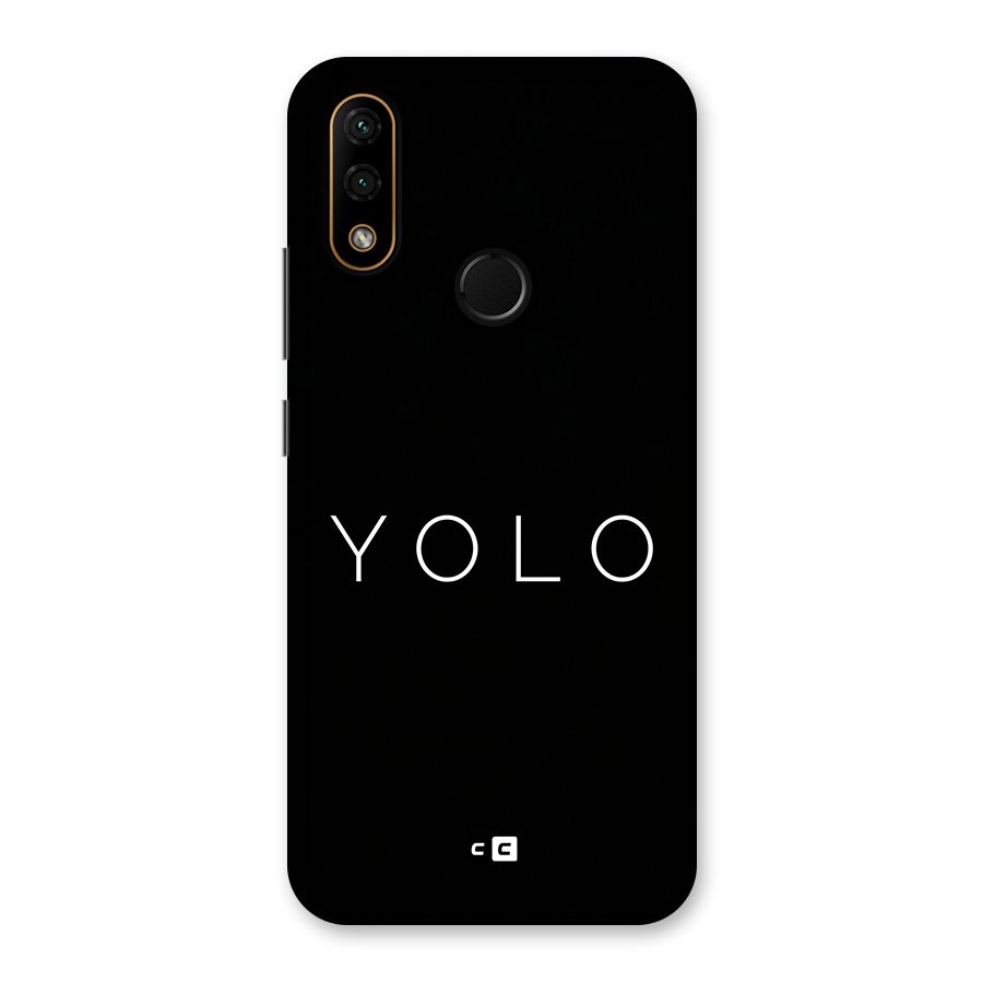 Yolo Is Truth Back Case for Lenovo A6 Note