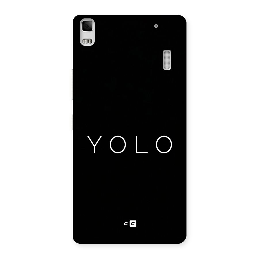 Yolo Is Truth Back Case for Lenovo A7000