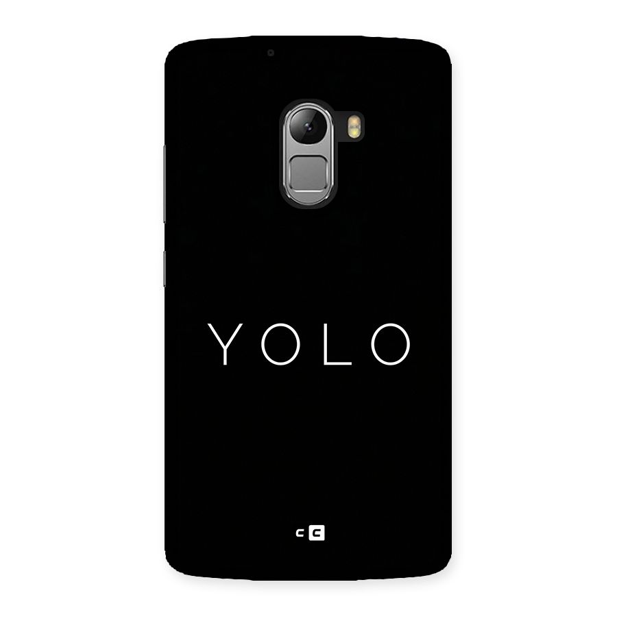 Yolo Is Truth Back Case for Lenovo K4 Note