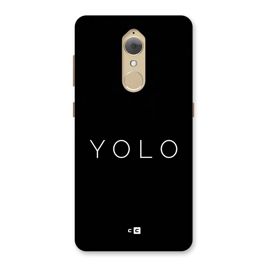 Yolo Is Truth Back Case for Lenovo K8
