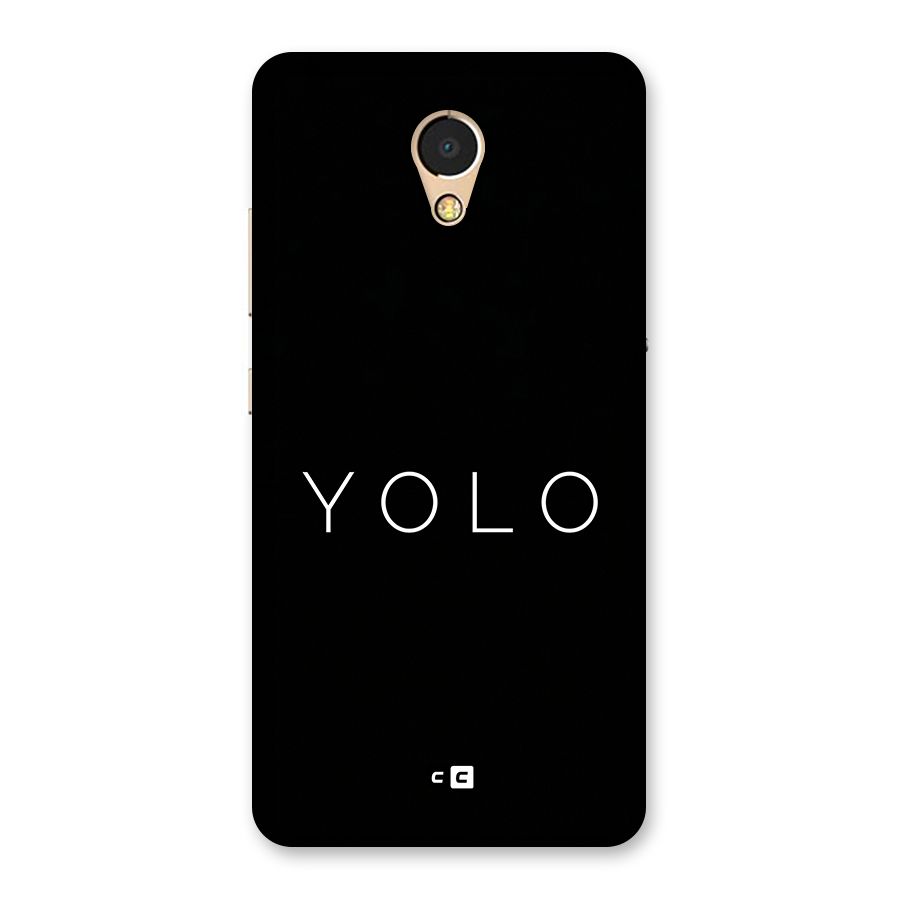 Yolo Is Truth Back Case for Lenovo P2