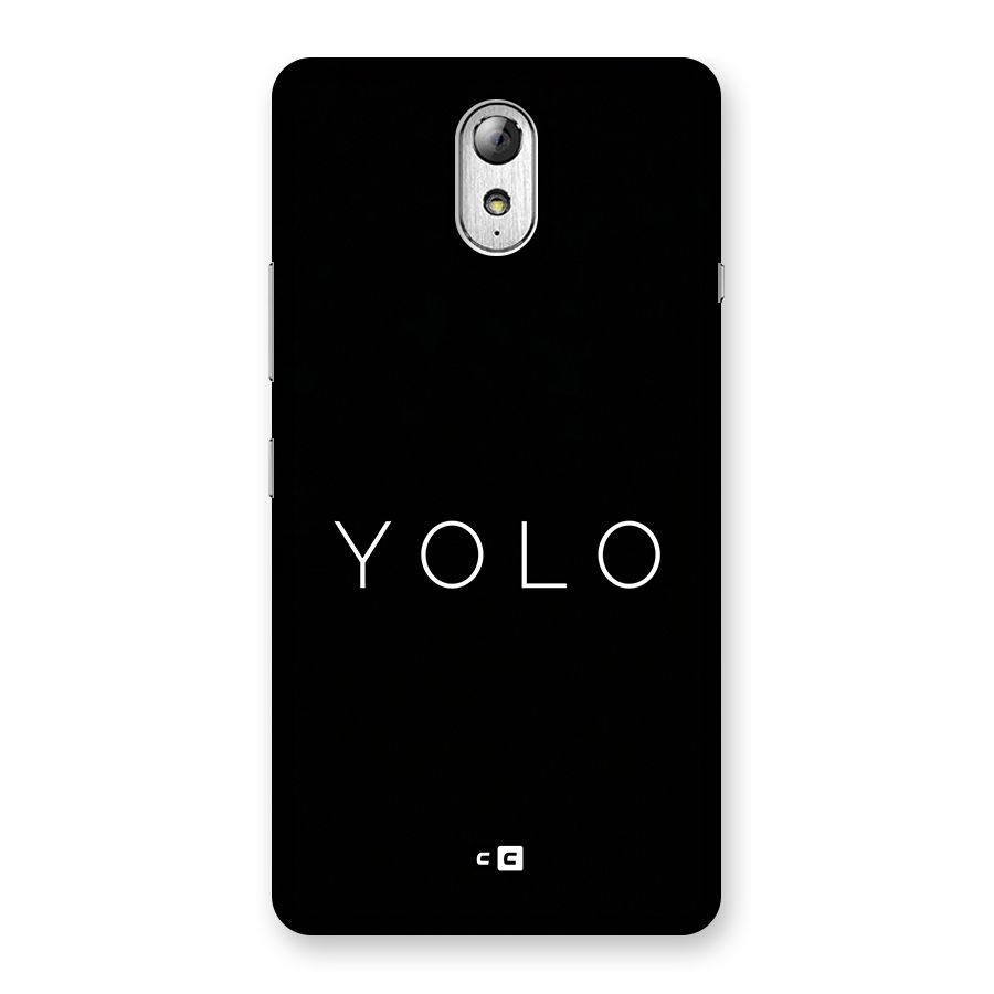 Yolo Is Truth Back Case for Lenovo Vibe P1M
