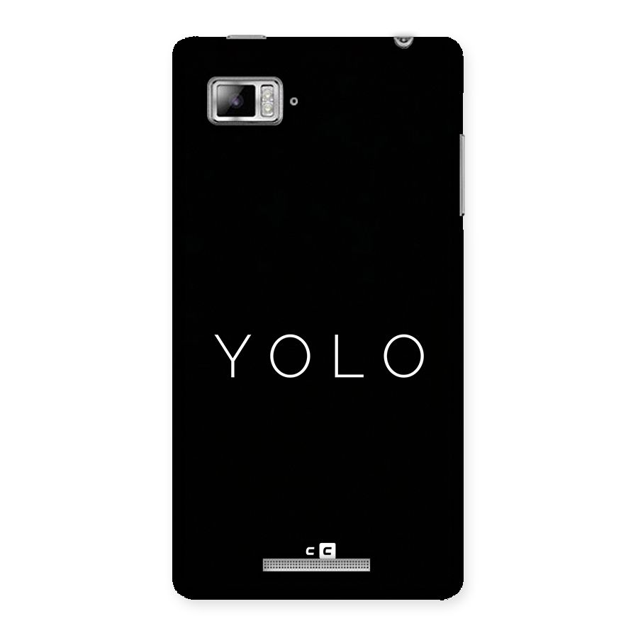 Yolo Is Truth Back Case for Lenovo Vibe Z K910