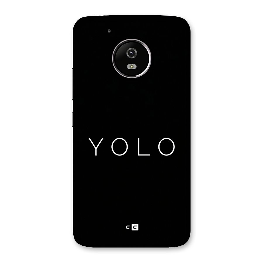 Yolo Is Truth Back Case for Moto G5