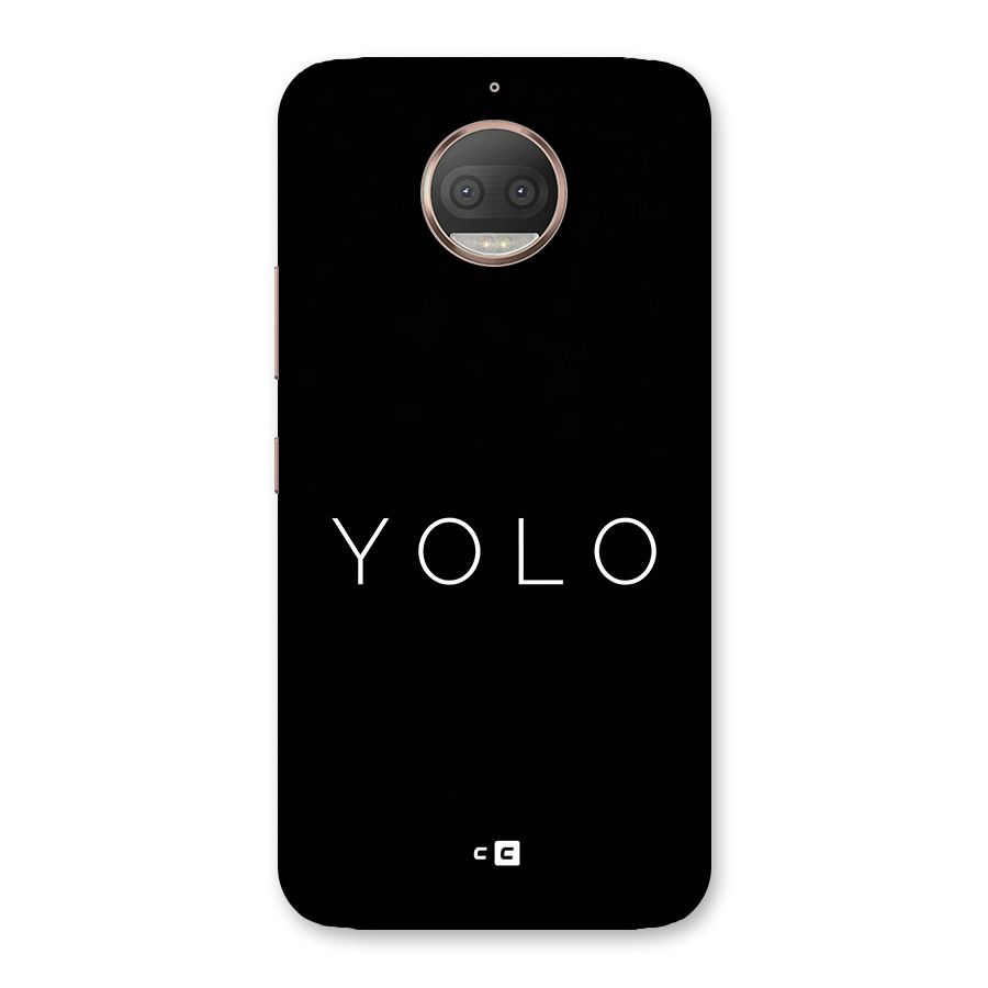 Yolo Is Truth Back Case for Moto G5s Plus