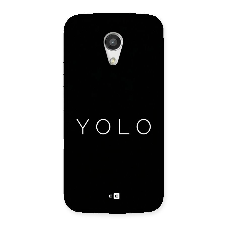 Yolo Is Truth Back Case for Moto G 2nd Gen