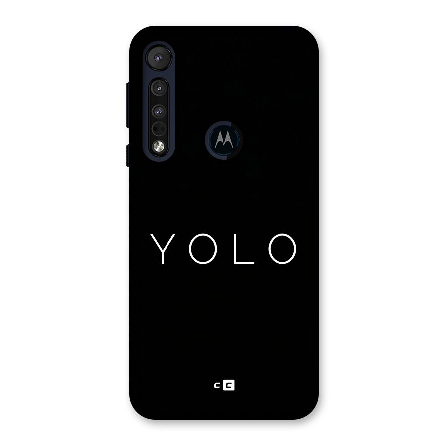Yolo Is Truth Back Case for Motorola One Macro