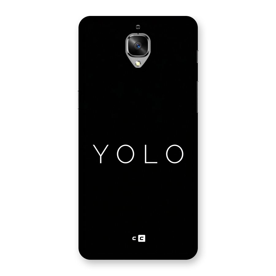 Yolo Is Truth Back Case for OnePlus 3