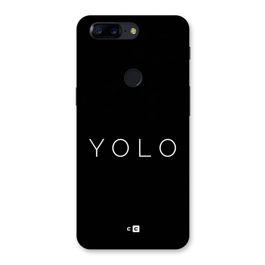 Yolo Is Truth Back Case for OnePlus 5T