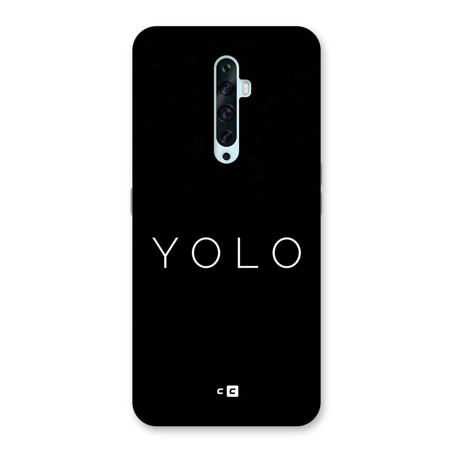 Yolo Is Truth Back Case for Oppo Reno2 F