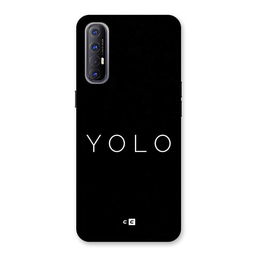 Yolo Is Truth Back Case for Oppo Reno3 Pro
