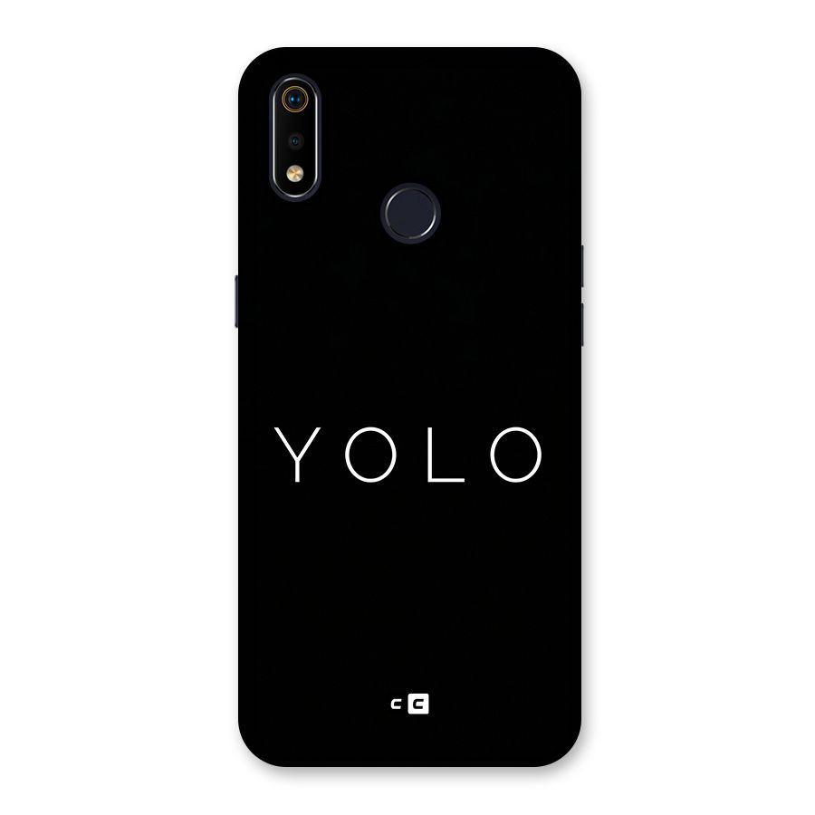 Yolo Is Truth Back Case for Realme 3i