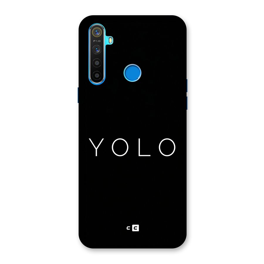 Yolo Is Truth Back Case for Realme 5