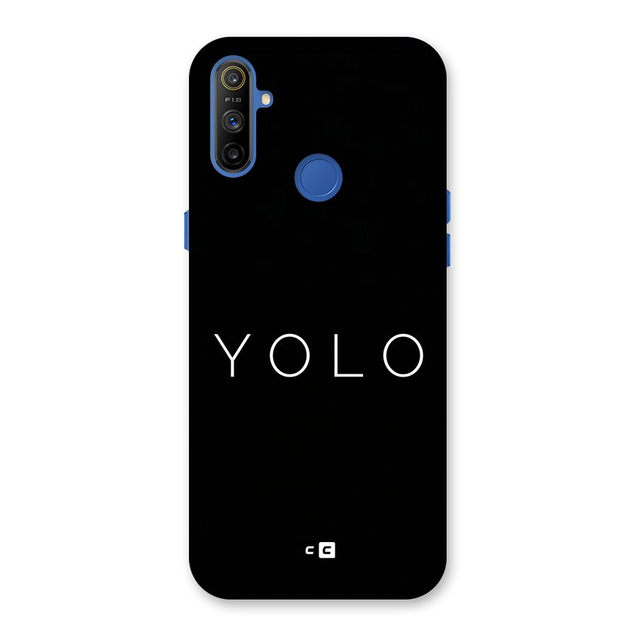 Yolo Is Truth Back Case for Realme Narzo 10A