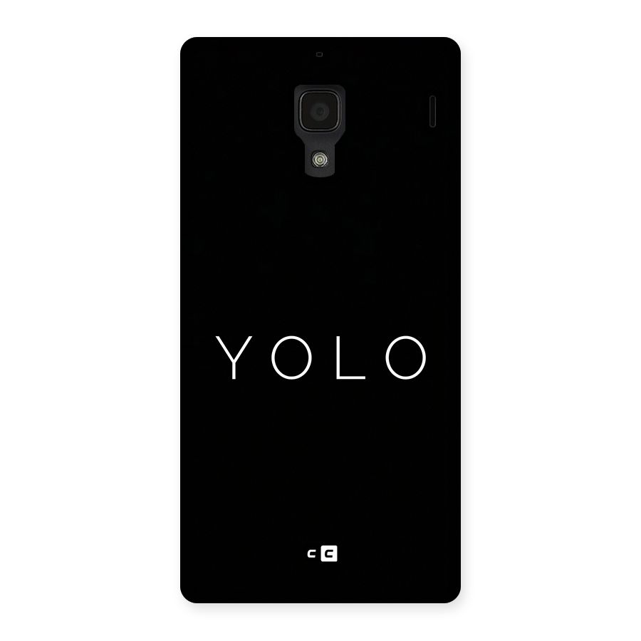 Yolo Is Truth Back Case for Redmi 1s