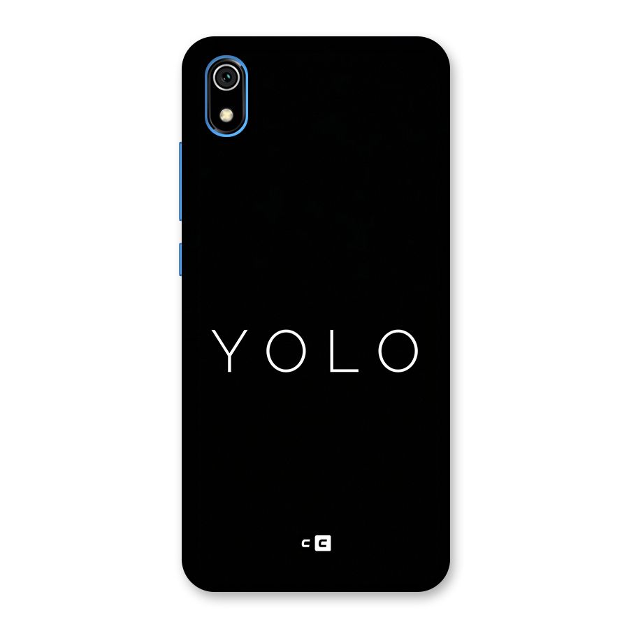 Yolo Is Truth Back Case for Redmi 7A