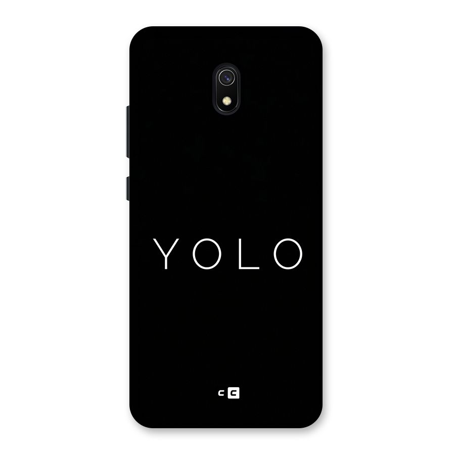 Yolo Is Truth Back Case for Redmi 8A
