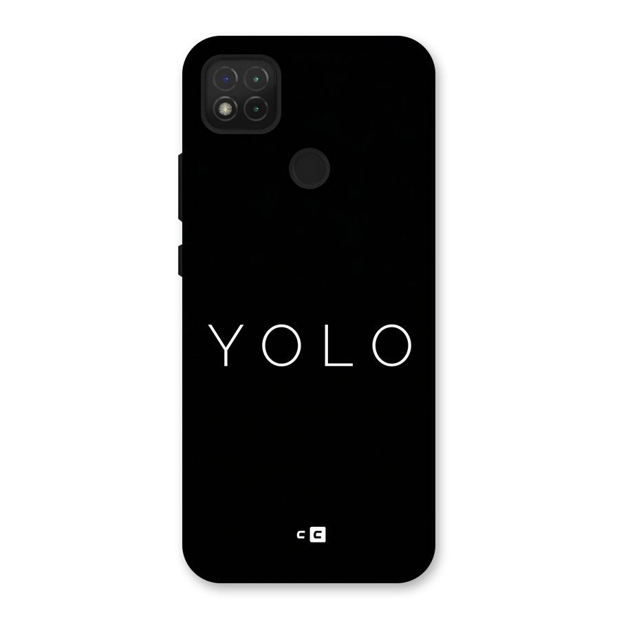 Yolo Is Truth Back Case for Redmi 9
