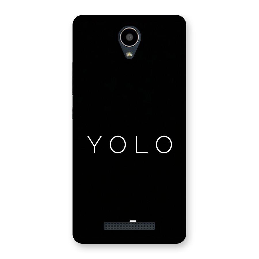 Yolo Is Truth Back Case for Redmi Note 2