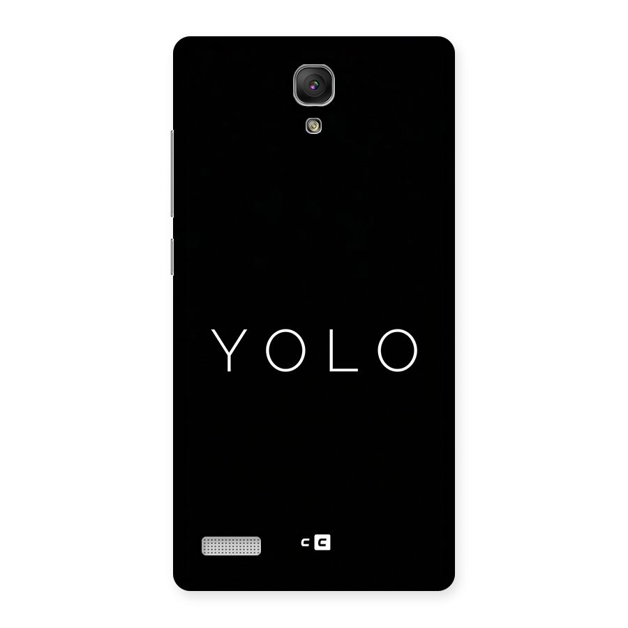 Yolo Is Truth Back Case for Redmi Note Prime