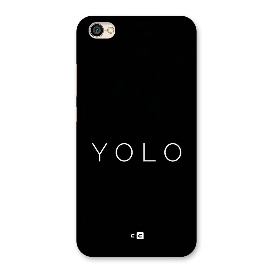 Yolo Is Truth Back Case for Redmi Y1 Lite