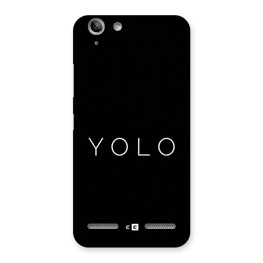 Yolo Is Truth Back Case for Vibe K5 Plus