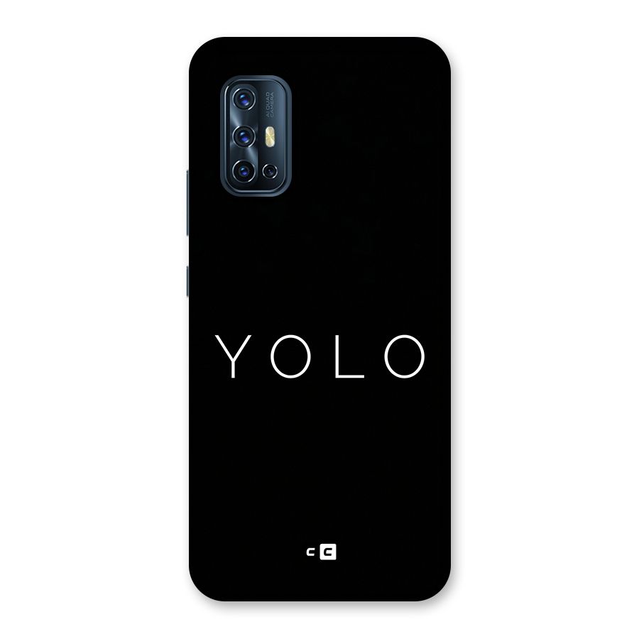 Yolo Is Truth Back Case for Vivo V17