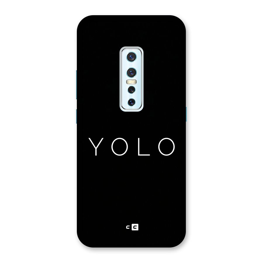 Yolo Is Truth Back Case for Vivo V17 Pro