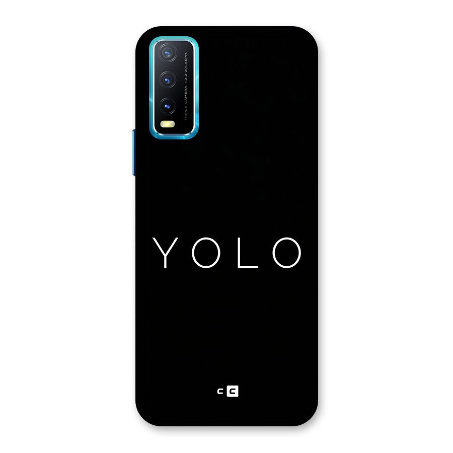 Yolo Is Truth Back Case for Vivo Y20G
