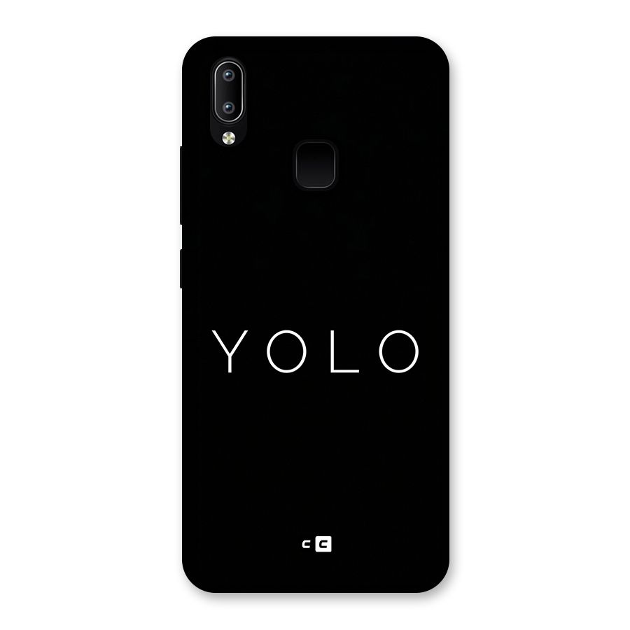 Yolo Is Truth Back Case for Vivo Y93