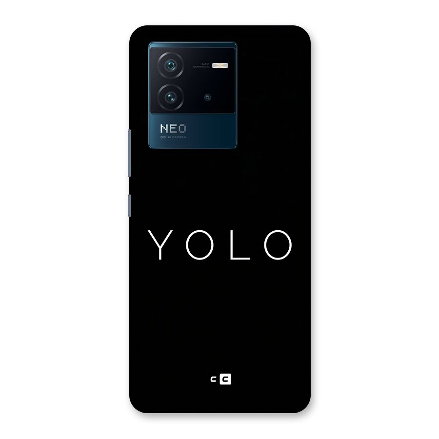 Yolo Is Truth Back Case for Vivo iQOO Neo 6 5G