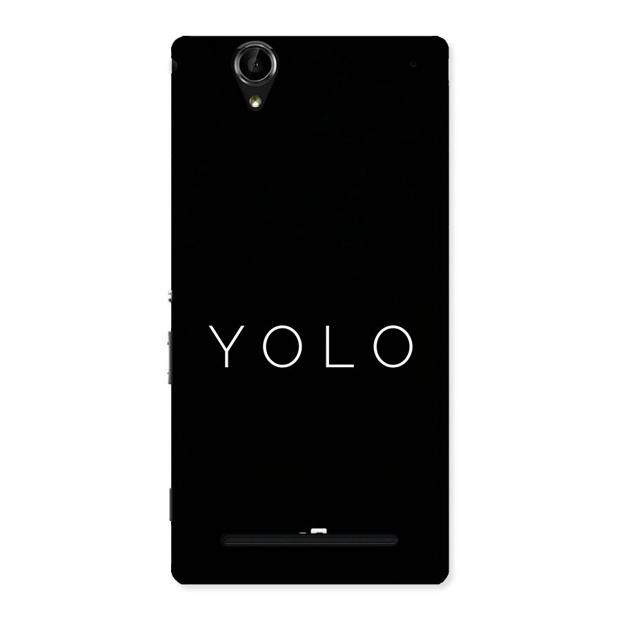 Yolo Is Truth Back Case for Xperia T2