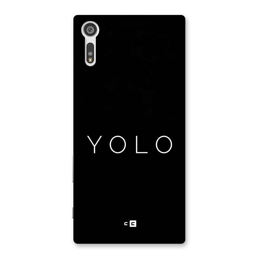 Yolo Is Truth Back Case for Xperia XZ