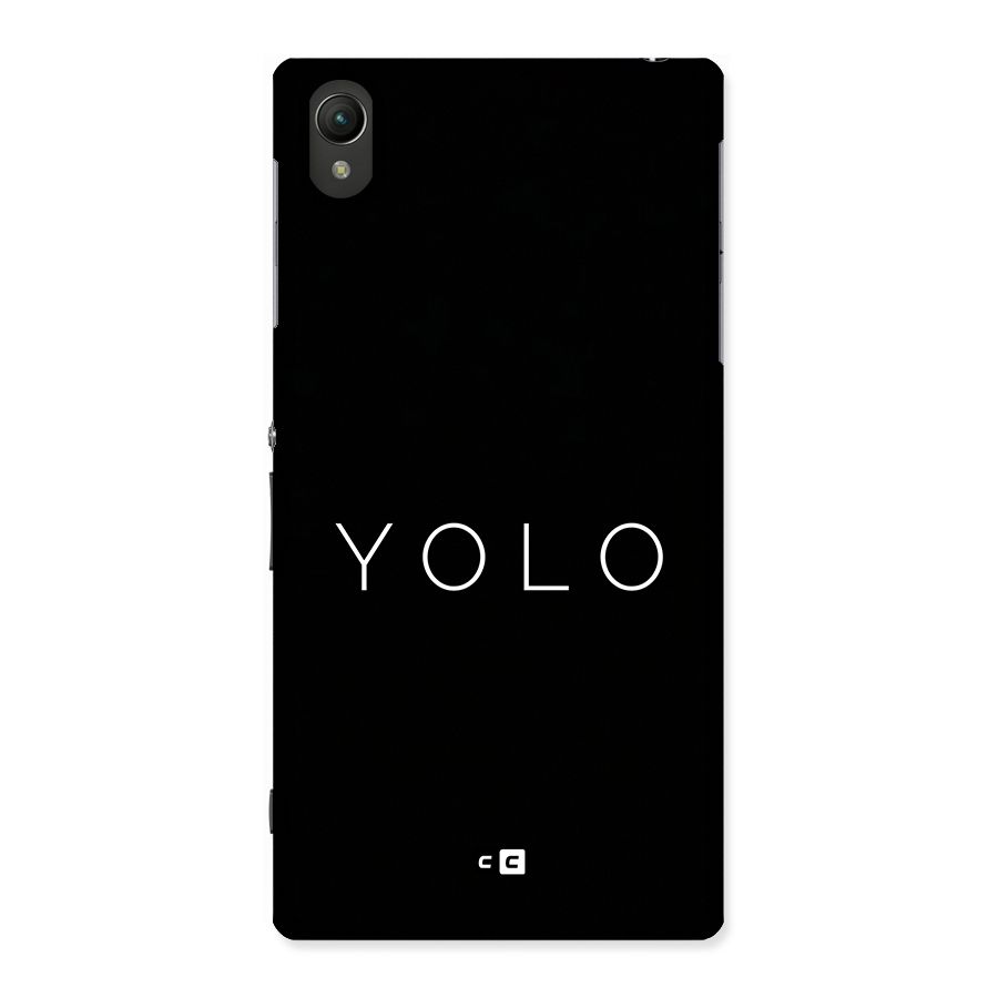 Yolo Is Truth Back Case for Xperia Z1