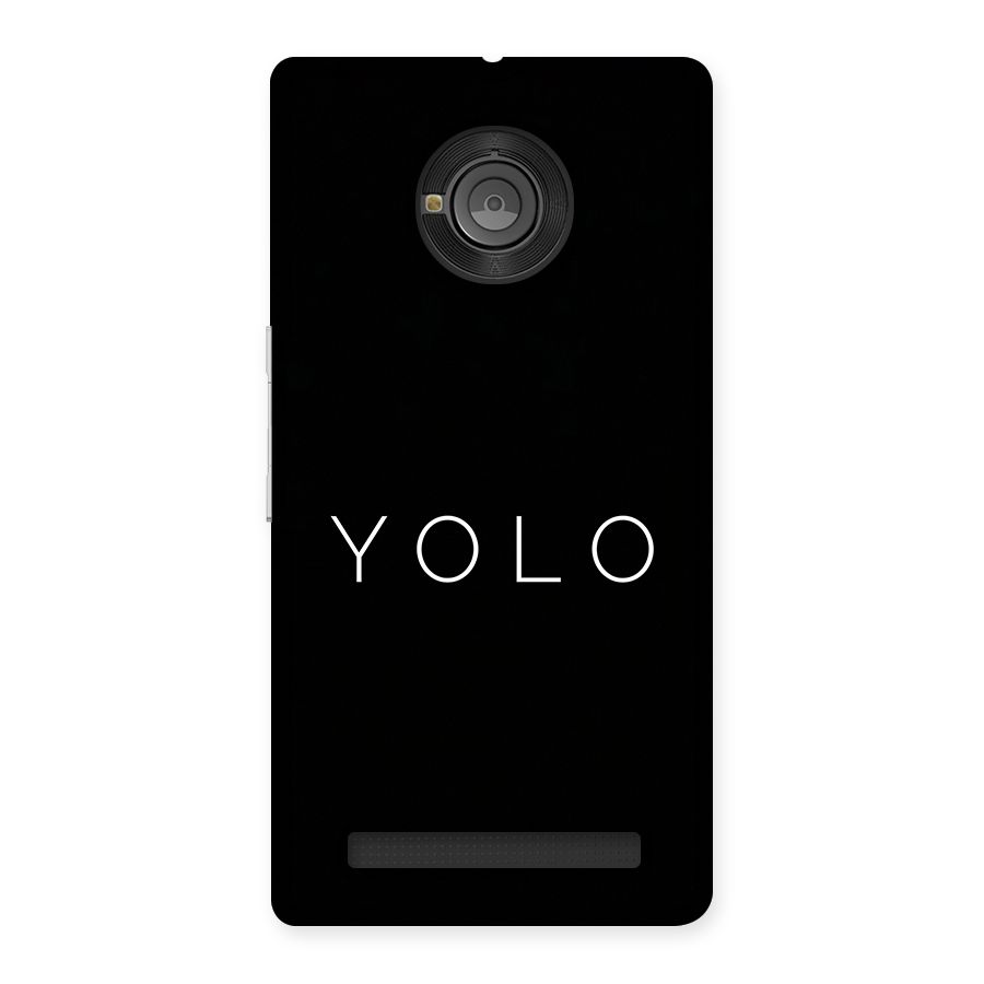 Yolo Is Truth Back Case for Yunique