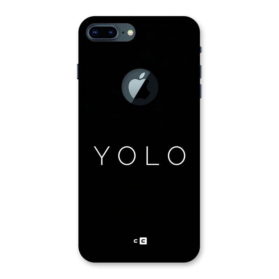 Yolo Is Truth Back Case for iPhone 7 Plus Logo Cut