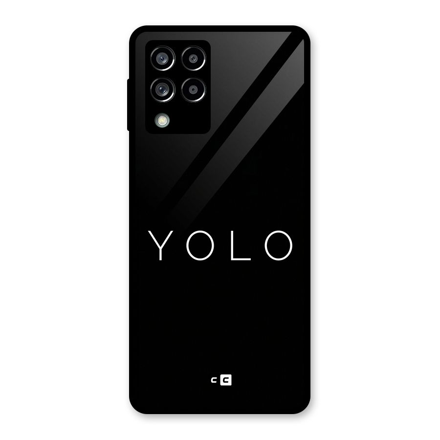 Yolo Is Truth Glass Back Case for Galaxy M53 5G