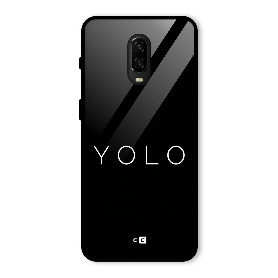Yolo Is Truth Glass Back Case for OnePlus 6T