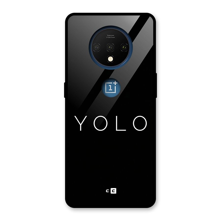 Yolo Is Truth Glass Back Case for OnePlus 7T