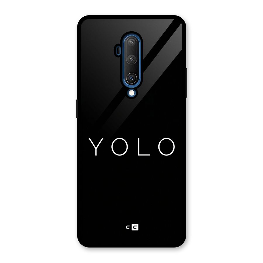 Yolo Is Truth Glass Back Case for OnePlus 7T Pro