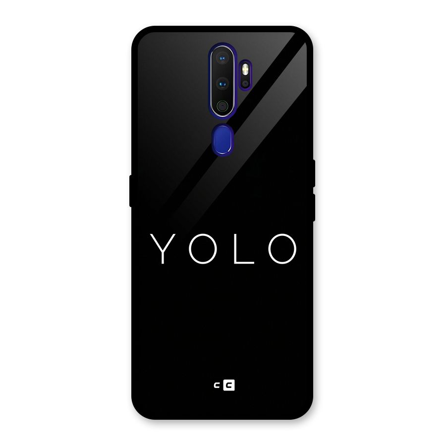 Yolo Is Truth Glass Back Case for Oppo A9 (2020)