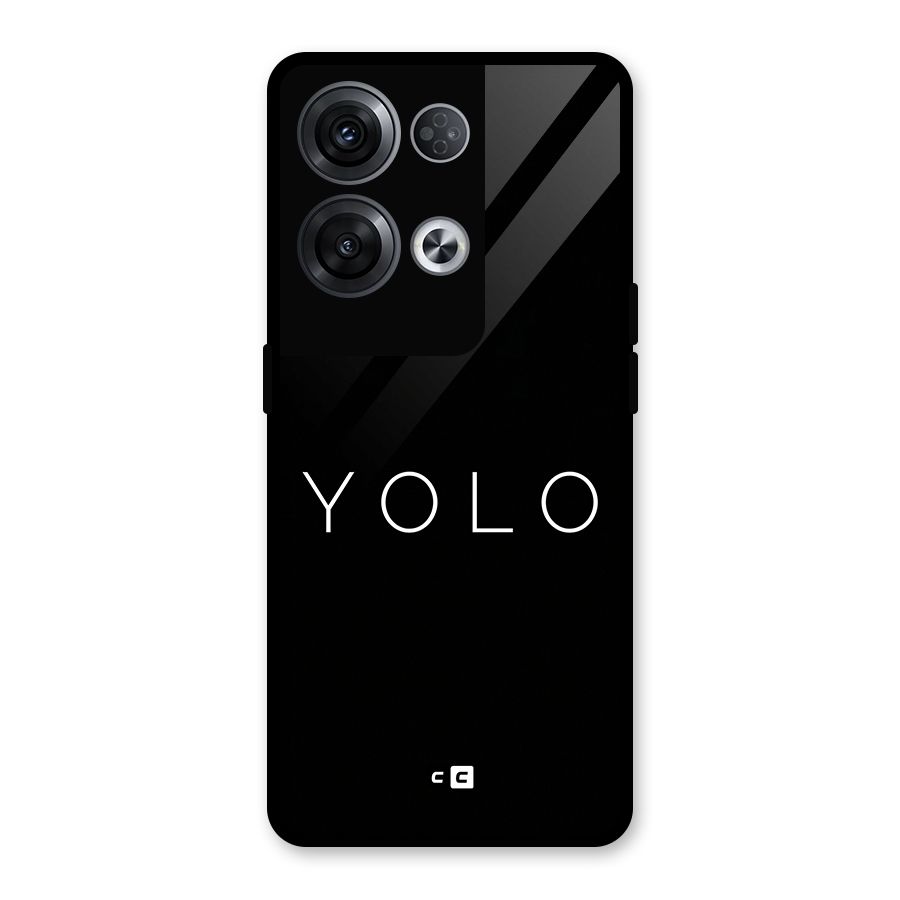 Yolo Is Truth Glass Back Case for Oppo Reno8 Pro 5G