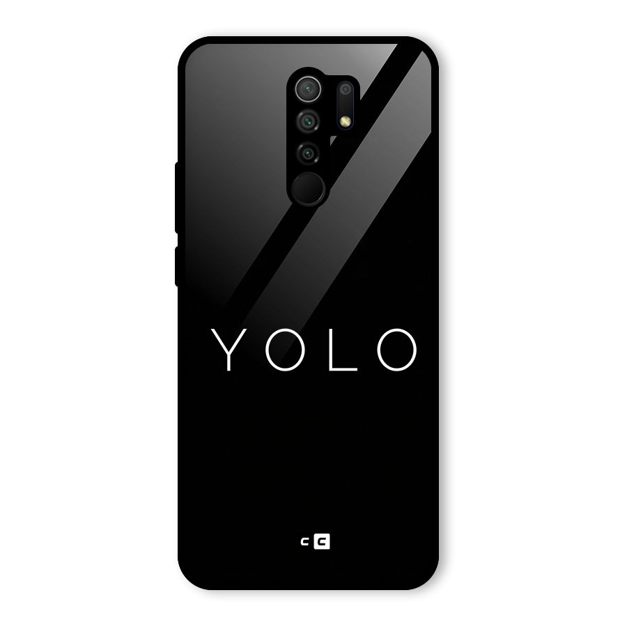 Yolo Is Truth Glass Back Case for Poco M2