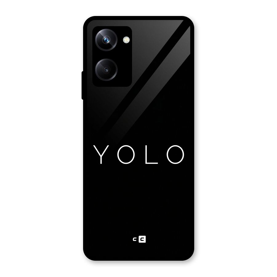 Yolo Is Truth Glass Back Case for Realme 10 Pro